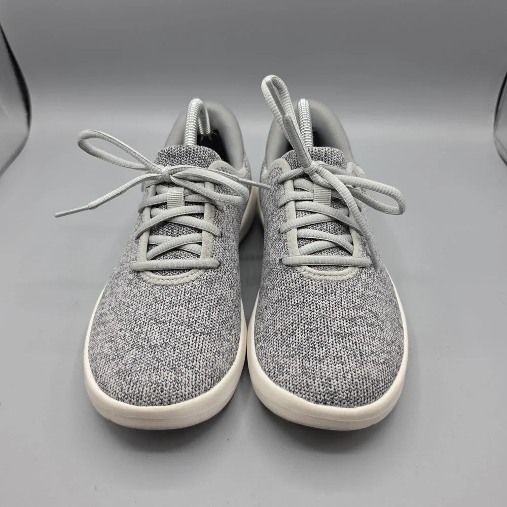 Kizik Madrid Sneakers Womens 6.5 Gray Eco Knit Hands Free Walking Casual Shoes